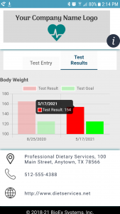 Nutrition Now phone app